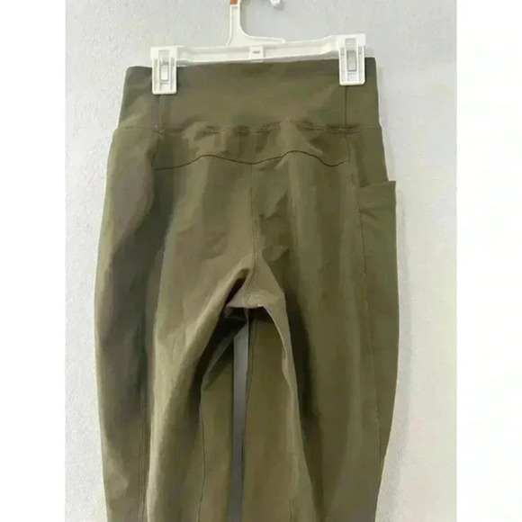 REI Co-op Flash Hybrid Tights Women's Size XSmall Color Army Cot Green - Picture 4 of 8